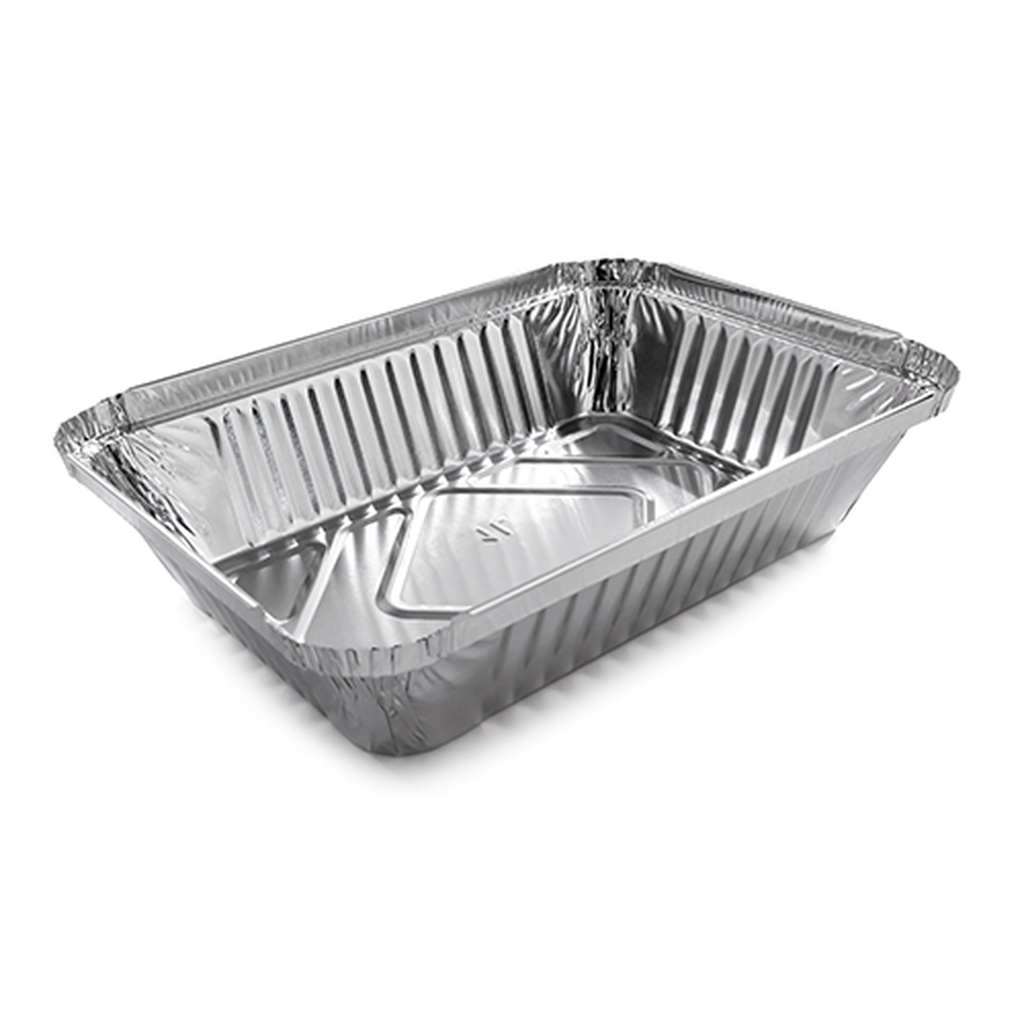 Aluminium container R22L 1050 cc – 225 × 160 × 43 mm – box of 800 pieces