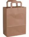 SAC BRETELLE PAPIER FSC 22/10x28cm bruin 250pcs
