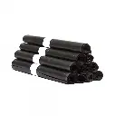 Schwarze Müllbeutel T10 45x50cm - LDPE 55 Mikron - 2500 Stück
