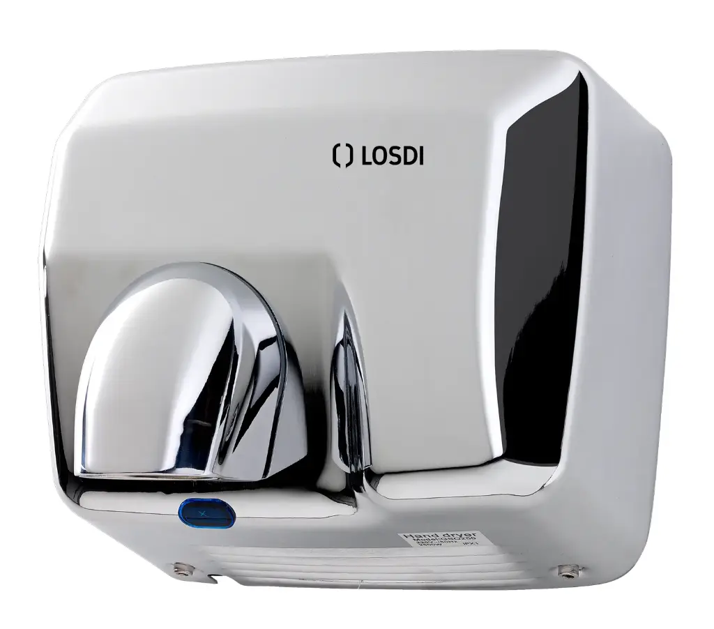 Seche mains 2500 W Opt.Acier inox Brossé Blinder