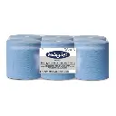 Bobines à Dévidage Central Bleues BulkySoft Premium 2 Plis 6 Rouleaux 96606