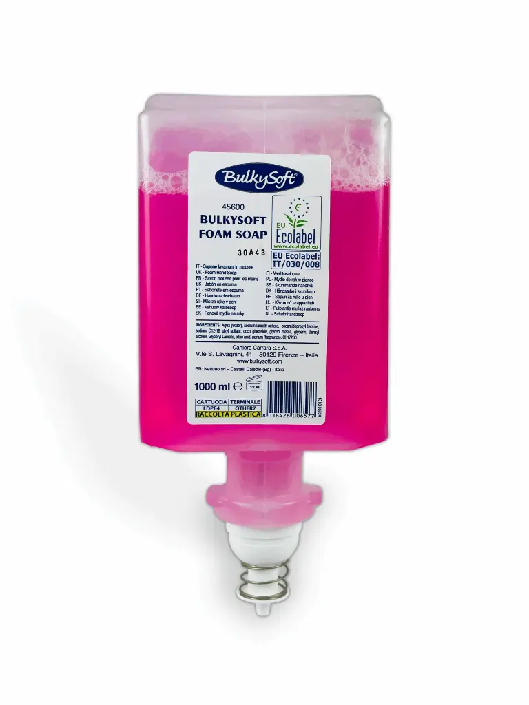 Recharge Savon Mousse 1000ml 6 Bouteilles 45600