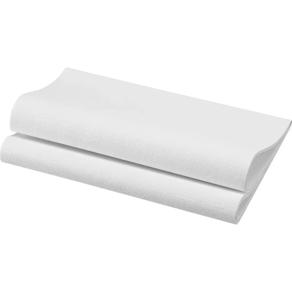 Serviettes Airlaid blanches 40x40cm 360PCS
