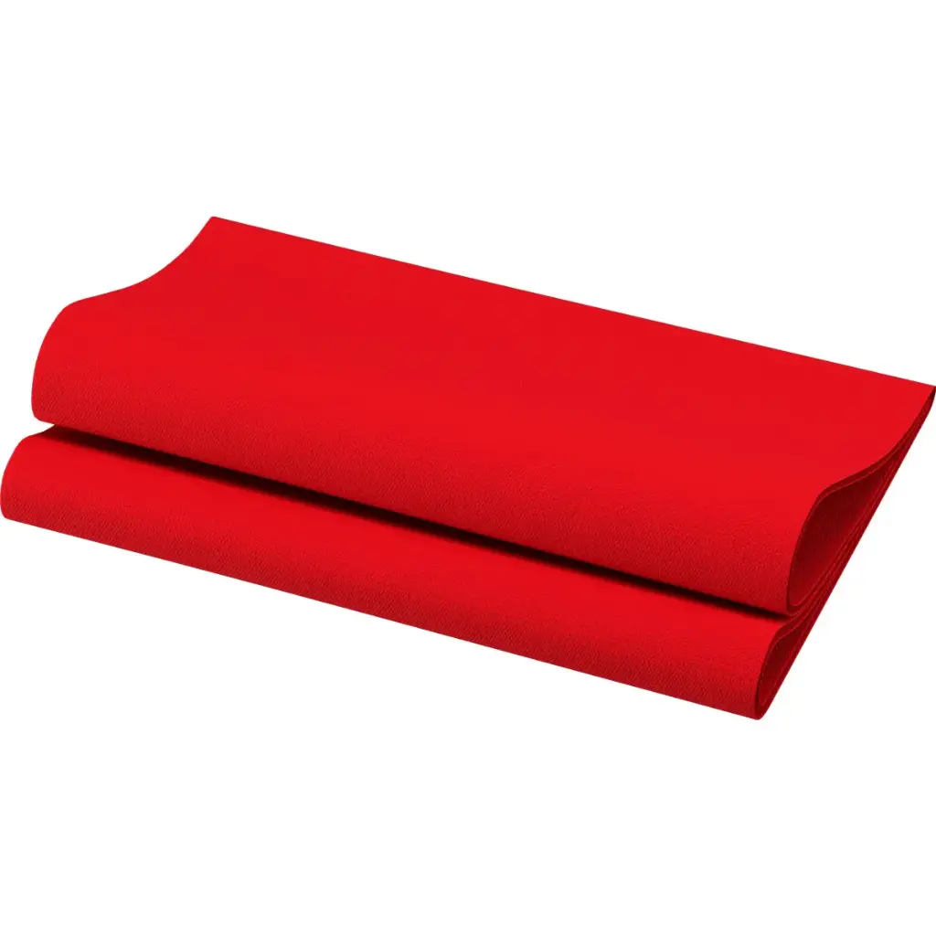 Serviettes Airlaid rouge 40x40cm 360PCS