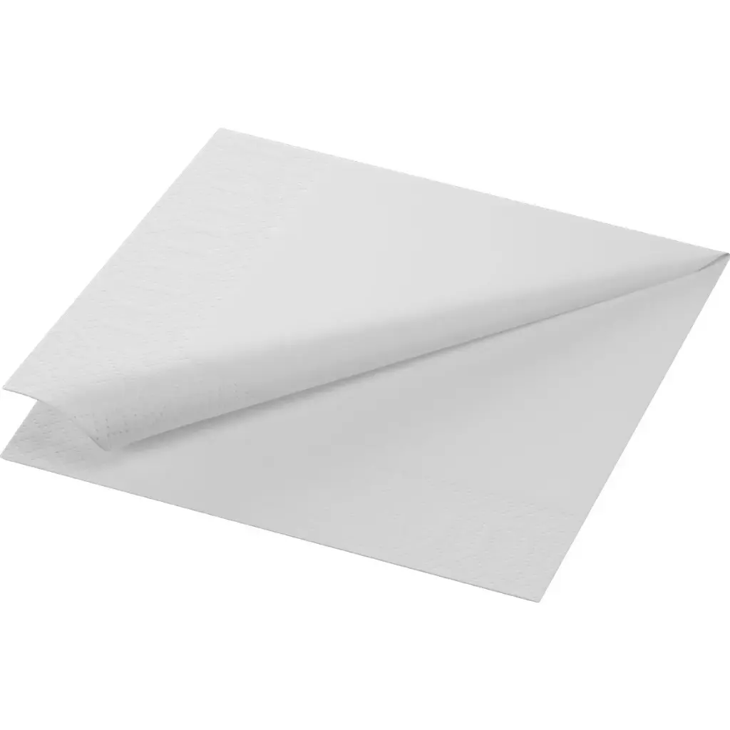 Serviettes 2-Ply Quilted Napkins 33x33 cm 2000PCS White