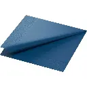Serviettes Ouate 40x40 cm 2 Plis 1250PCS Bleu Foncé 