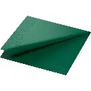Serviettes dark green 40x40cm 3 plis 1000PCS