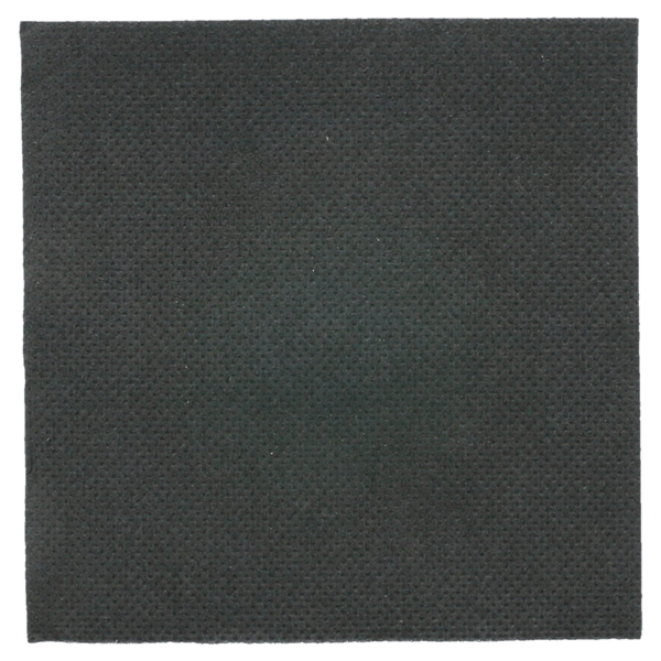 Ecolabel Servetten 'DOUBLE POINT' 18 G/M2 20x20 cm Zwart Tissue 2400 Stuks
