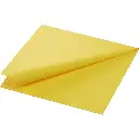 Serviettes jaune 33x33cm 2 plis  2000PCS