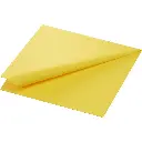 Serviettes jaune 40x40cm 3 plis 1000PCS