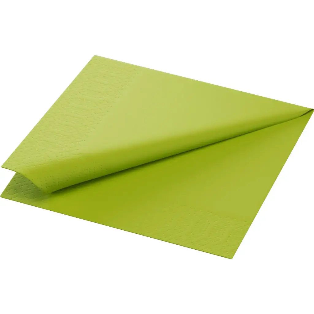 Papieren servetten 33x33 cm 2-laags 2000 stuks Kiwi