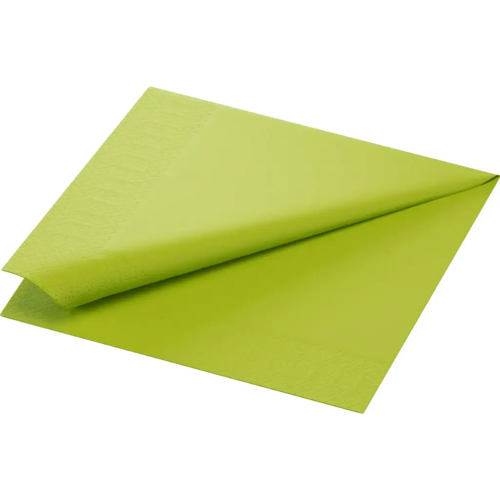 Serviettes kiwi 40x40cm 2 plis 1250PCS
