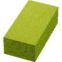 Serviettes Ouate 40x40 cm 3 Plis Pliage 1/8 1250PCS Kiwi