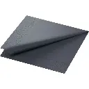 Serviettes noires 40x40cm 3 plis 1000PCS