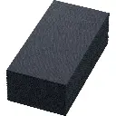 Serviettes Ouate 40x40 cm 3 Plis Pliage 1/8 1250PCS Noires