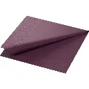 Serviettes Ouate 33x33 cm 2 Plis 2000PCS Prune