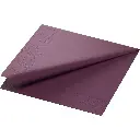 Serviettes prune 40x40cm 3 plis 1000PCS