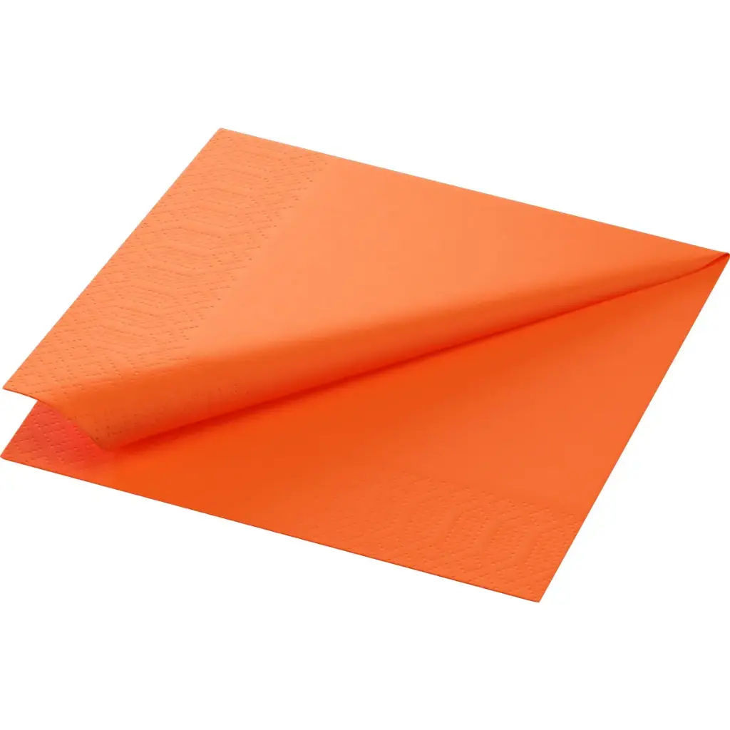 Paper Napkins 33x33 cm 2-Ply 2000PCS Sun Orange