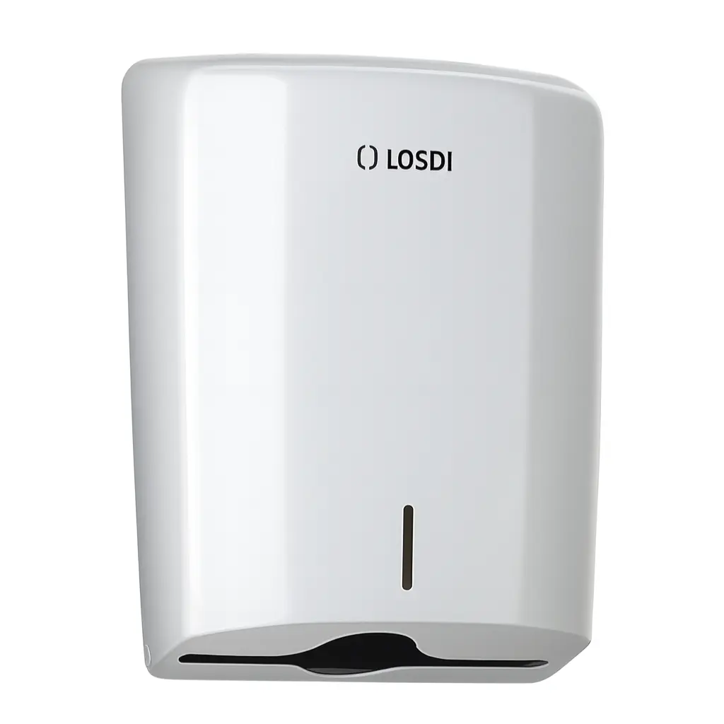 ZigZag dispenser 600st ABS Wit Elegance