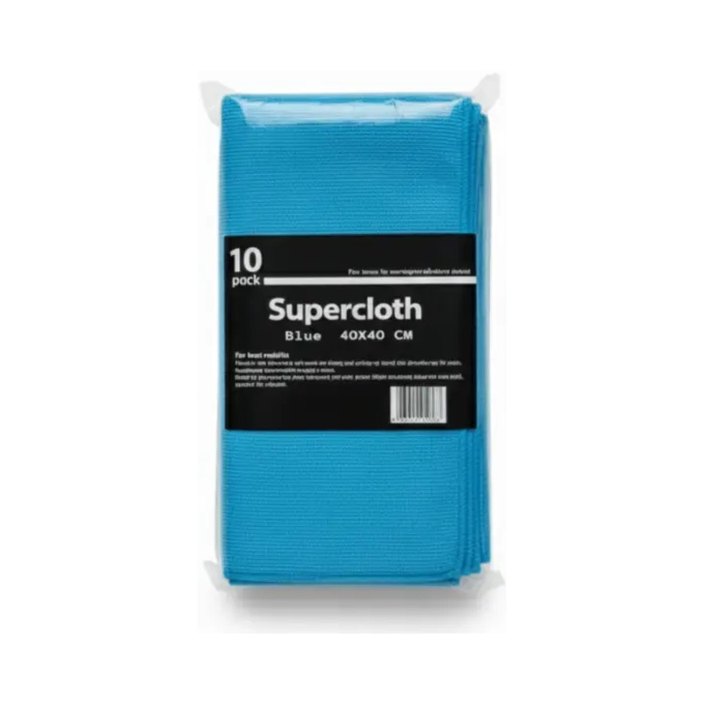 Microvezel doekje Blauw 40x40cm 10PCS