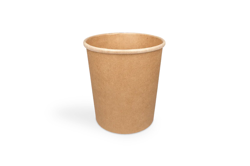 Kraft Soup Pot 480cc 500 pcs – food packaging