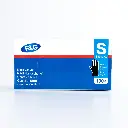 Disposable nitrile gloves black S – powder-free, latex-free – F&G – 10 x 100 pcs