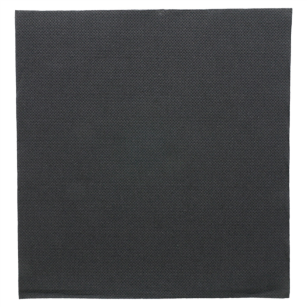 Serviettes double point noires 38x38 800pcs
