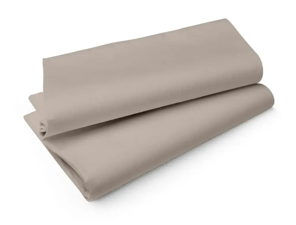 Surnappe Evolin® 110x110 cm 50PCS Greige