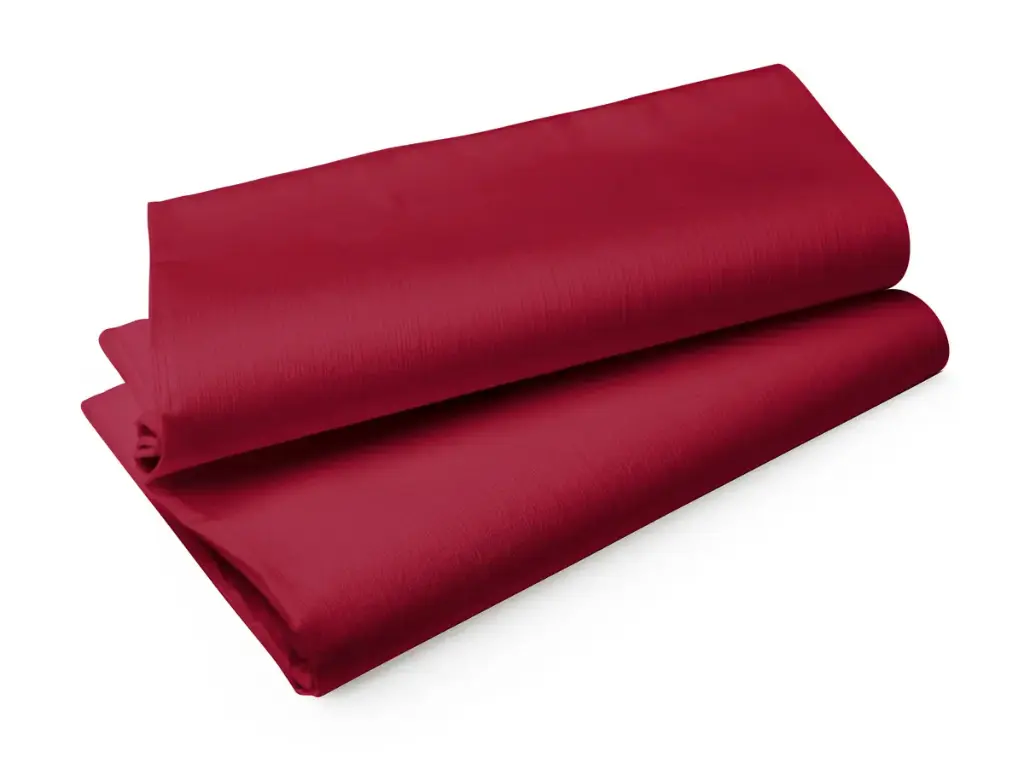 Evolin Tischdecke Duni 110x110 cm Bordeaux 50 Stück