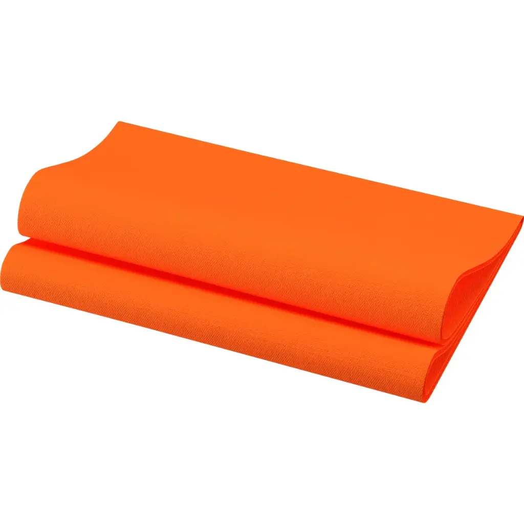 Serviettes Airlaid Bio Dunisoft® 40x40 cm 360PCS Sun Orange