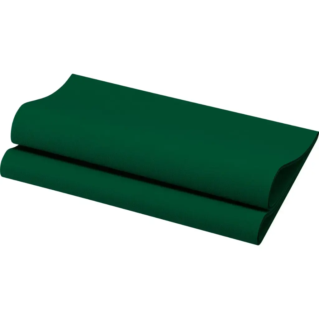 Serviettes Airlaid Bio Dunisoft® 40x40 cm 360PCS Dark Green