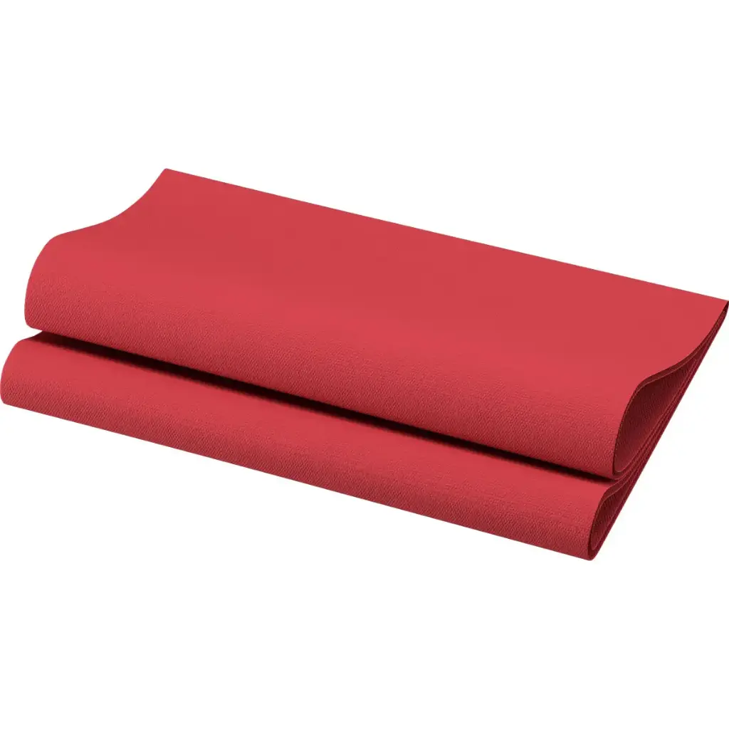 Serviettes Airlaid Bio Dunisoft® 40x40 cm 360PCS Bordeaux