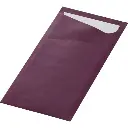 Pochettes à couverts Duni Sacchetto® 8,5x19 cm 500PCS Prune