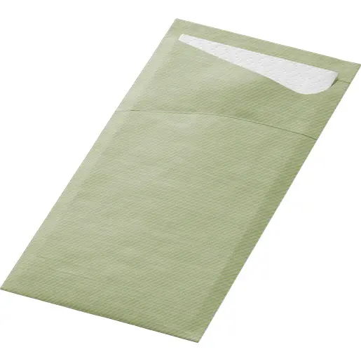 Pochettes à couverts Duni Sacchetto® 8,5x19 cm 500PCS Pistachio Green
