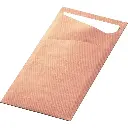 Pochettes à couverts Duni Sacchetto® 8,5x19 cm 500PCS Natural Brown