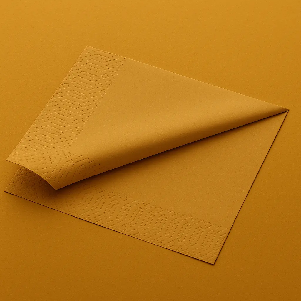 Serviettes Ouate 33x33 cm 3 Plis 1000PCS Honey