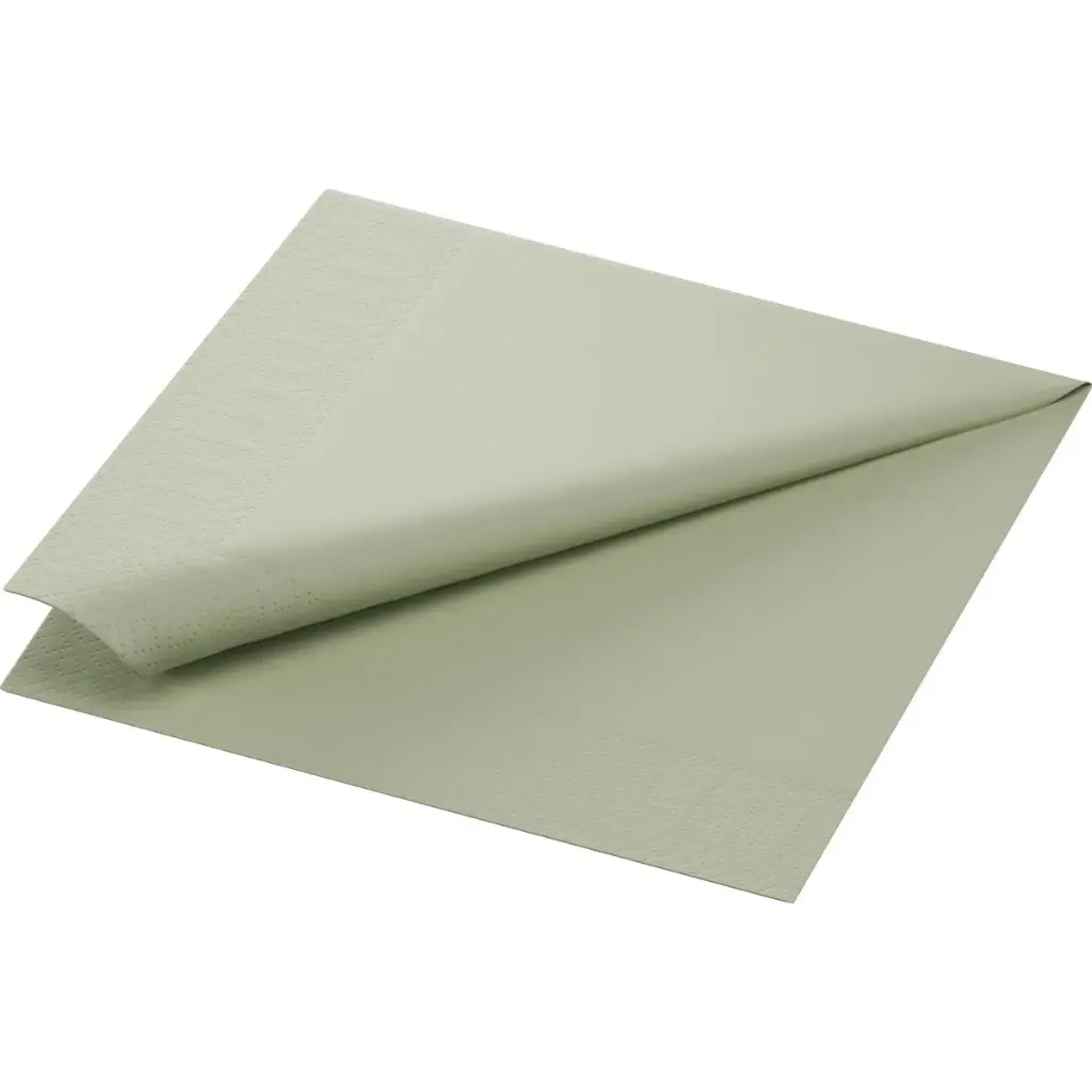Serviettes Ouate 40x40 cm 3 Plis 1000PCS Pistachio Green
