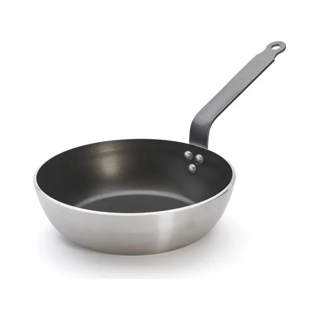 Sauteerpan gewelfd antikleeflaag CHOC De Buyer 24 cm