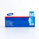 Wegwerp nitril handschoenen blauw M – poedervrij, latexvrij – F&G – 10 x 100 st