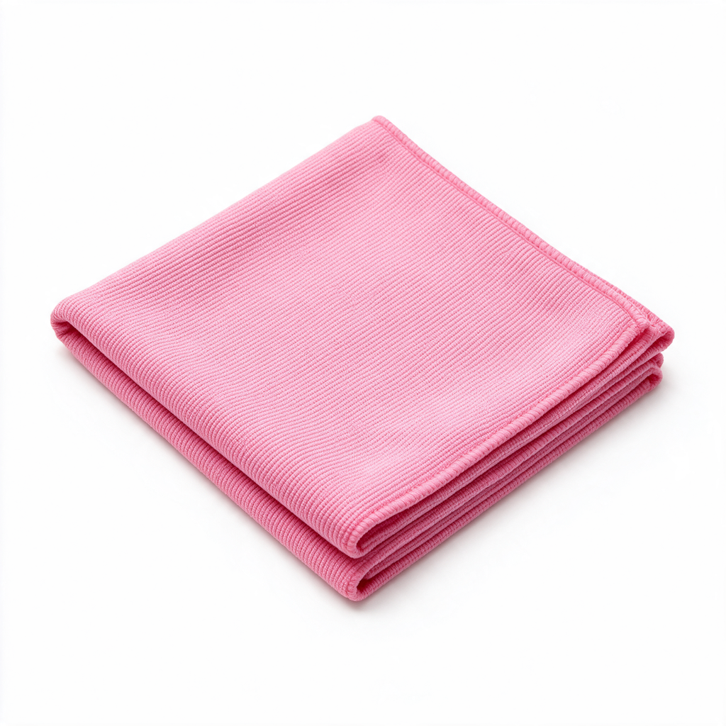 Lavette / chiffon microfibre Rose 40 x 40cm - 10PCS