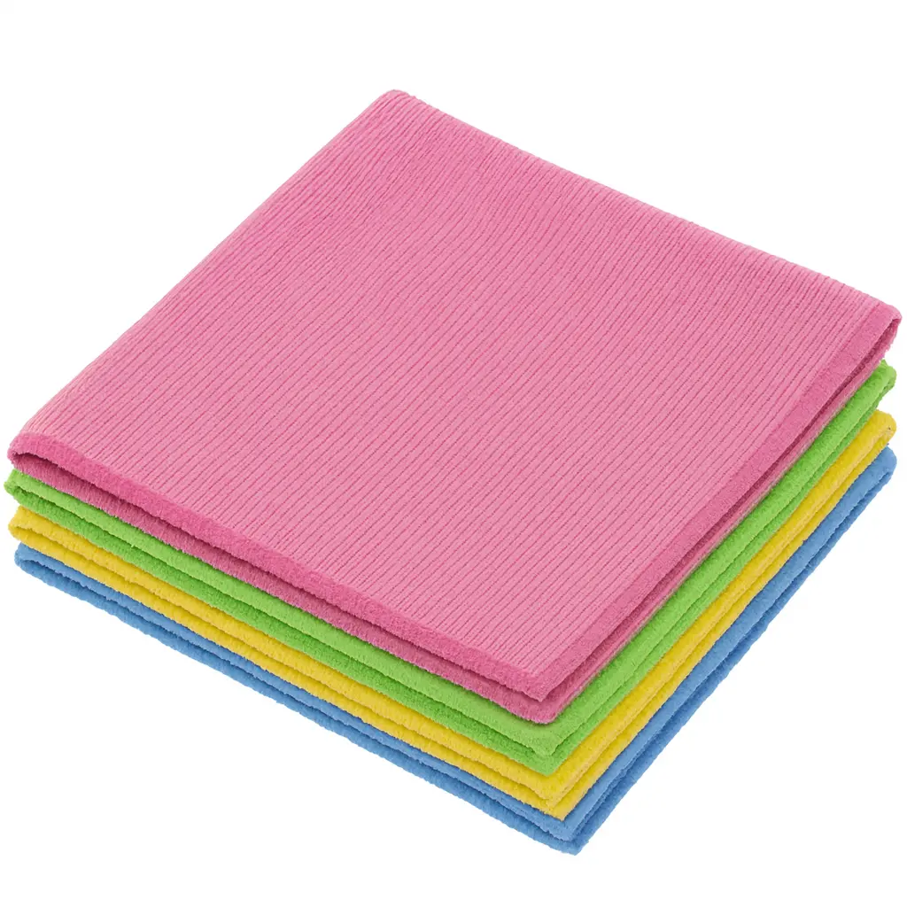 Lavette microfibre Rose 40x40cm 10PCS