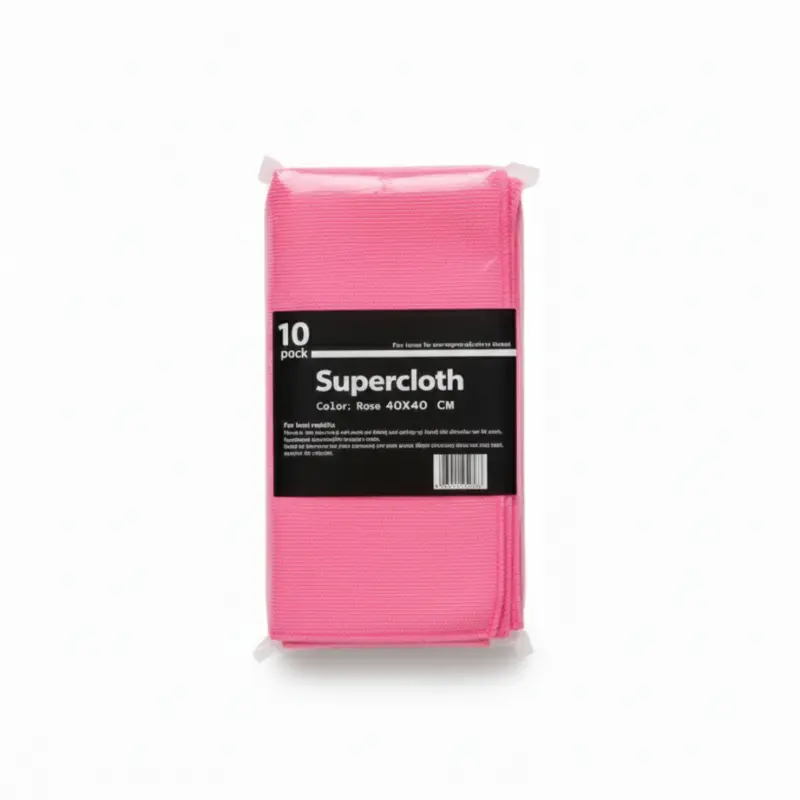 Lavette microfibre bleue 40x40cm 10PCS