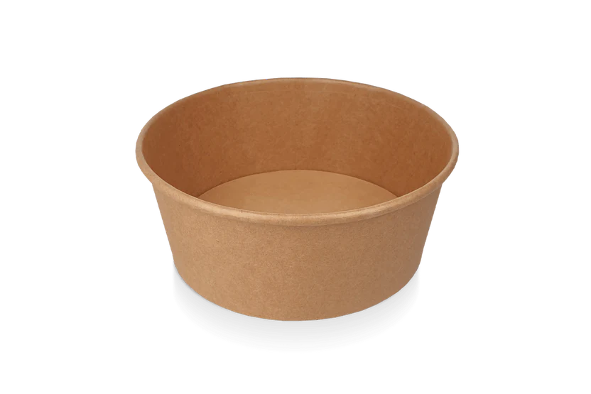 Bol à salade 750ml en carton brun 300PCS