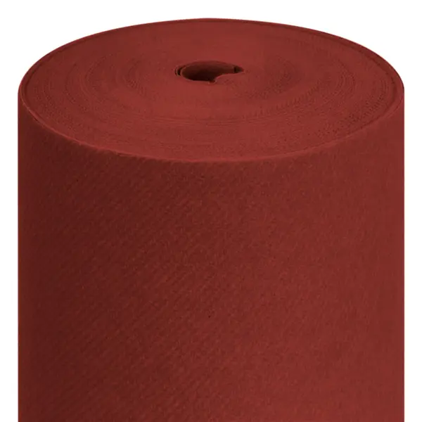 Nappe en rouleau Airlaid Bordeaux 1,2x50m