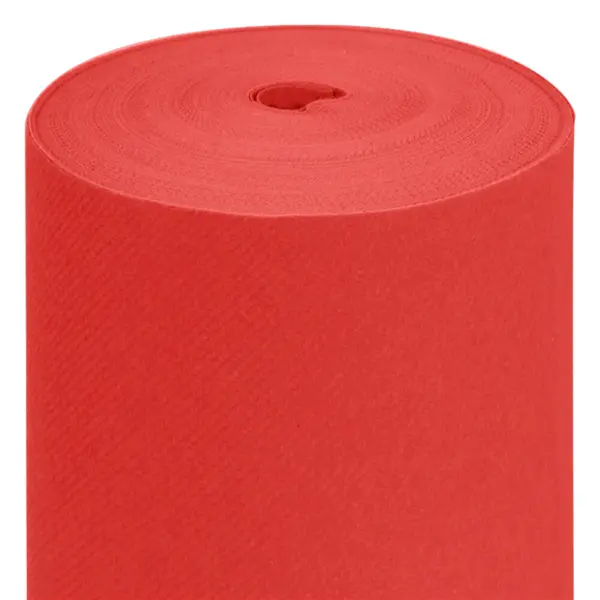 Nappe en rouleau Airlaid Rouge 1,2x50m