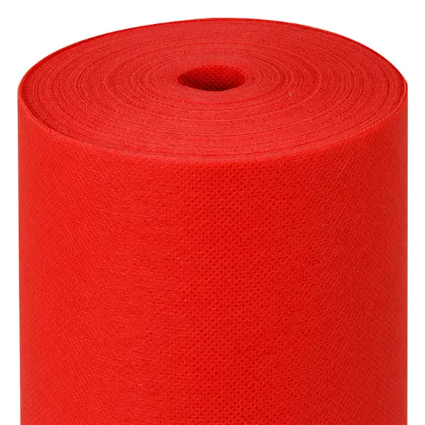 Nappe tête-à-tête Spunbound Rouge 0,4x48m – Lot de 6 rouleaux