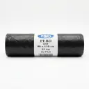 Sacs poubelle noirs 150L PEBD 55 Microns 100pcs