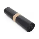 Sacs poubelle noirs 150L PEBD 55 Microns 100pcs