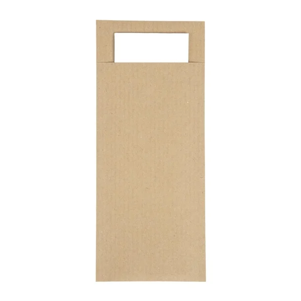 Pochettes Kraft à couverts 500pcs – emballage