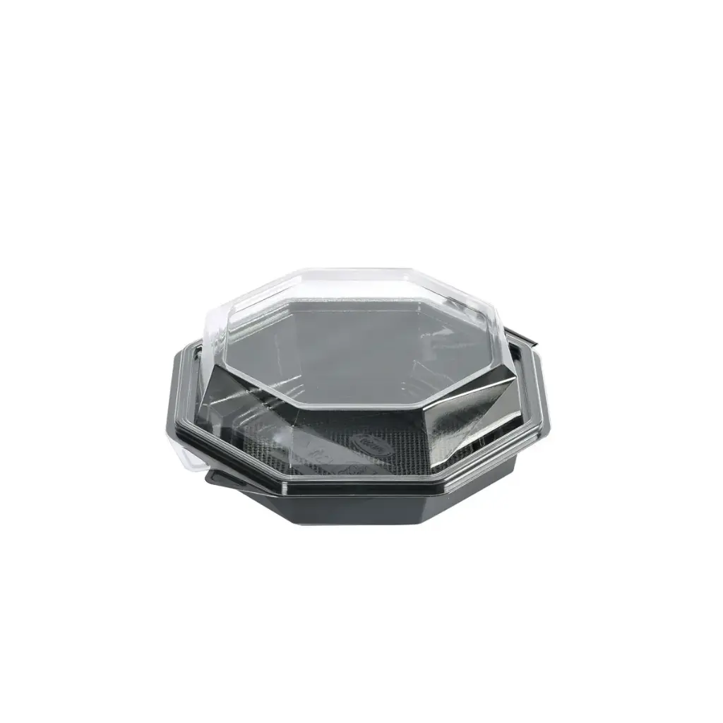 Barquette Octaview Duni 417 ml Gris 1 Compartiment 420 pcs
